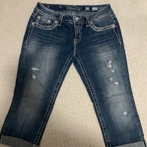 Miss Me - signature- Cuffed Capri